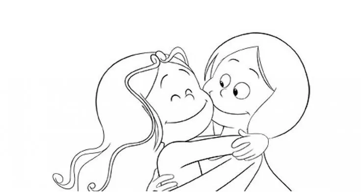 Coloriage Les Sisters : Marine & Wendy Marine & Wendy — Coloriage Les Sisters à imprimer