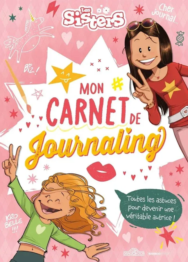 Un carnet de journaling Les Sisters testé par air-gaming.com